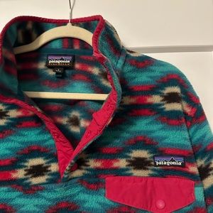 Patagonia Synchilla aztec fleece women’s large